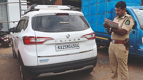 Death in Car Panjim
