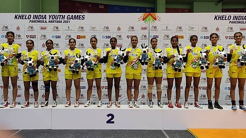 Girls kabaddi team