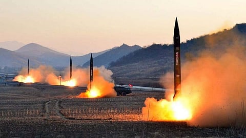 Missile testing 