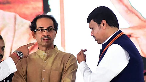 Devendra,  Uddhav 