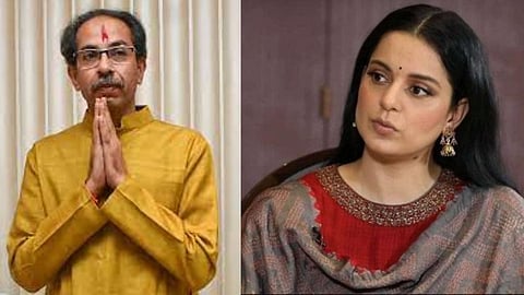 kangana ranaut uddhav thackeray