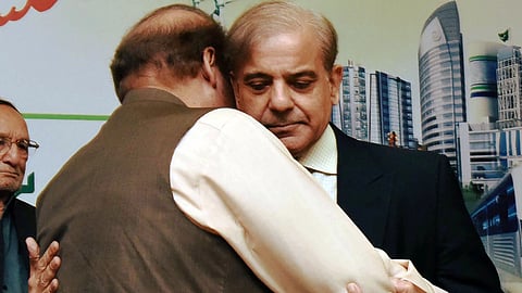 Shehbaz Sharif and Nawaz Sharif