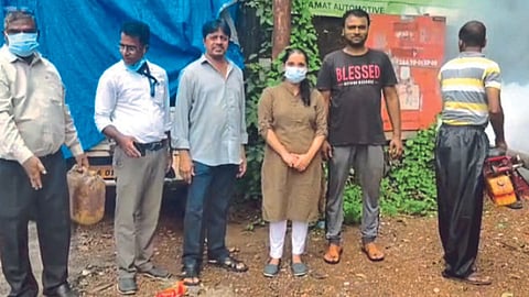 Malaria Dengue preventive Measures in Ward 14 in Margao