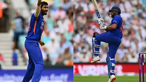 Jaspreet Bumrah & Rohit Sharma