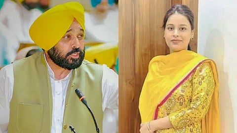 Dr Gurpreet Kaur and Punjab CM Bhagwant Mann