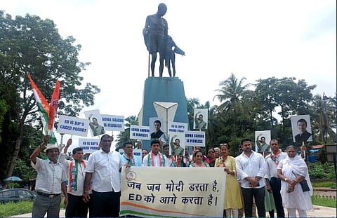 GPCC satyagrah at Old Goa 