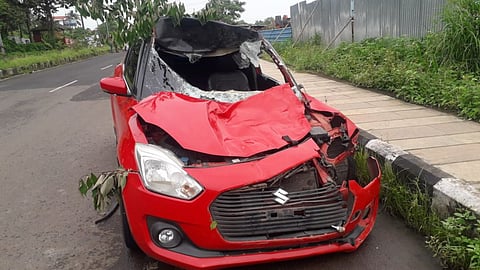 Panjim Car Accident 