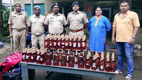 Liquor Seized in Vasco