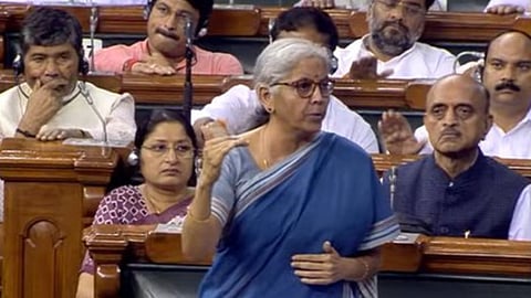 Finance Minister Nirmala Sitharaman 