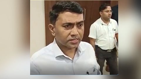 CM Pramod Sawant 