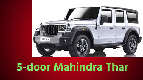 5-door Mahindra Thar