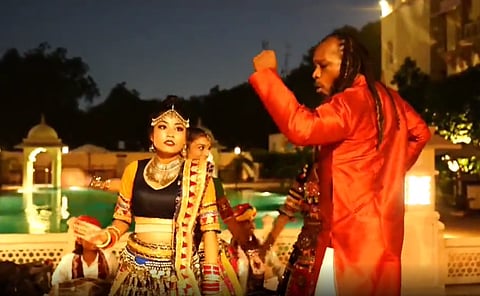 Chris Gayle Garba Video