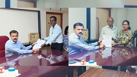मेरसिआना वास, जॉन डीसा आपचे उमेदवारी अर्ज सादर करताना 