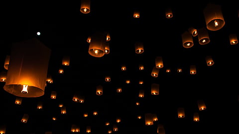 sky lantern | Goa News 