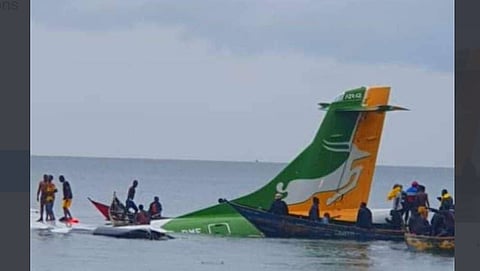 Plane crashes into Lake Victoria in Tanzania
