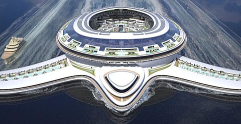Saudi Arabia Floating City