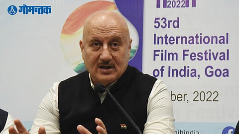 Anupam Kher in IFFI
