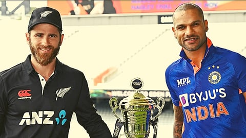 Kane Williamson and Shikhar Dhawan| IND vs NZ