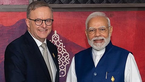 Anthony Albanese & Narendra Modi 