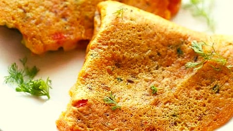 Stuffed Oats Chilla