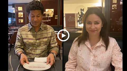 Sachin and Anjali Tendulkar 