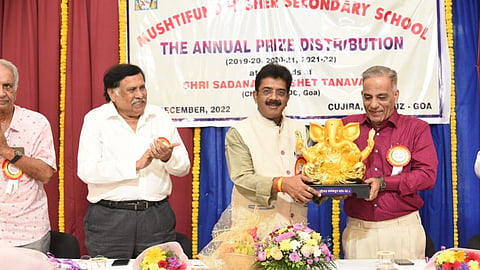 Mushtifund High School Goa | Sadanand Shet Tanawade