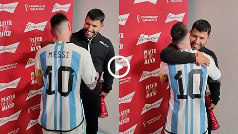 Lionel Messi and Sergio Aguero