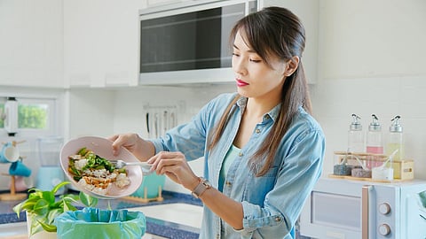 Bad Effects of Food Waste in Plate
