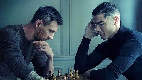 Lionel Messi and Cristiano Ronaldo