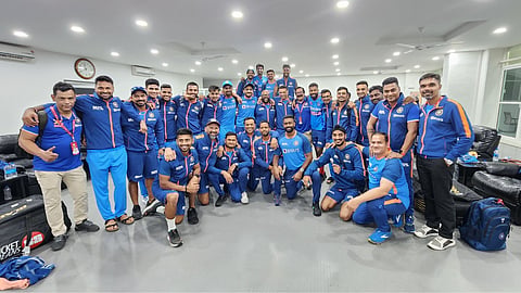 Team India Equals England's world record 