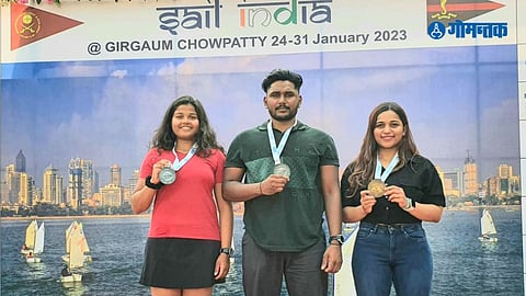 Katya Coelho (right Side), Pearl Kolwalkar, Dayne Coelho 