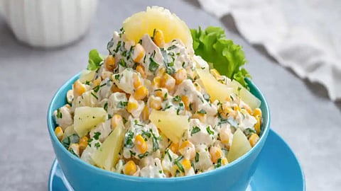 Creamy Corn Chaat