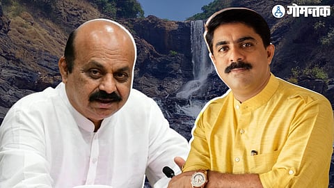 Vijay Sardesai And Basavaraj Bommai on Mahadayi 