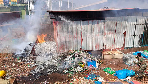 Dabolim Fire 
