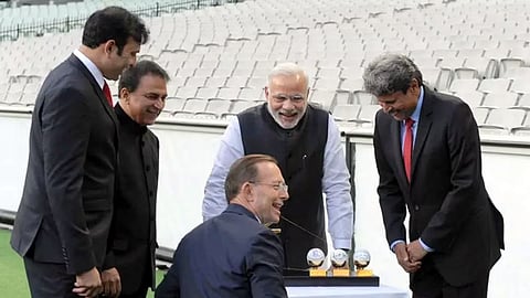 Prime Minister Narendra Modi & Australian PM 