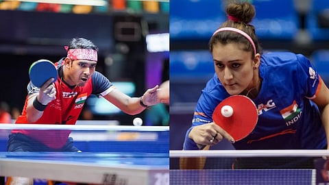 Achanta Sharath Kamal | Manika Batra 