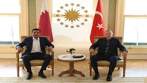 Sheikh Tamim bin Hamad Al Thani & Recep Tayyip Erdoğan