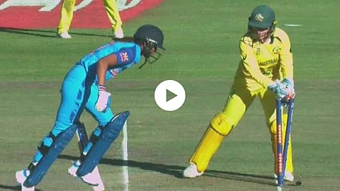 Harmanpreet Kaur Run-Out