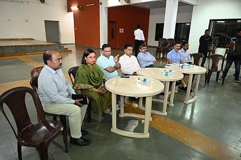 Cm Meeting On Sattari Fire 