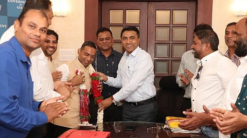 elected as THE CHAIRMAN OF GOA HAJ COMMITTEE Urfan Mulla