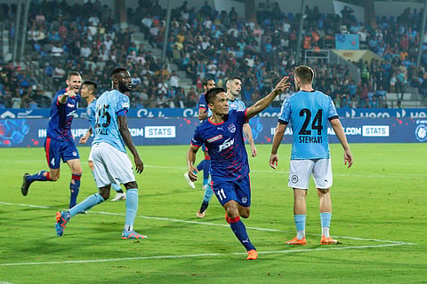 ISL Football | Sunil Chhetri of Bengaluru FC