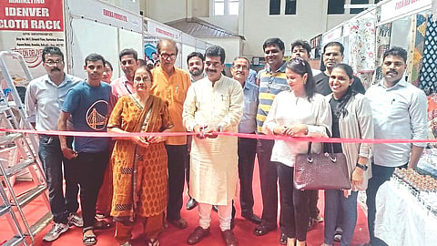 Inauguration of the exhibition by EDC Goa President Sadanand Shet Tanavde