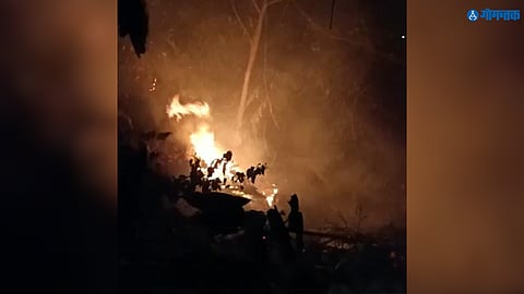 Fire At Navewade Vasco