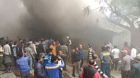 Gas Cylinder Blast 