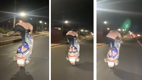 Goa Two Wheelers Stunt