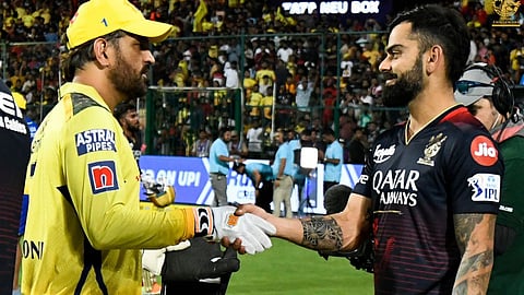 MS Dhoni and Virat Kohli