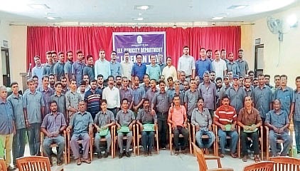 Linemen of Sattari Taluka were honored on the occasion of Lineman's Day on behalf of the Electricity Department