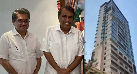 Mukesh Ambani  And Manoj Modi 