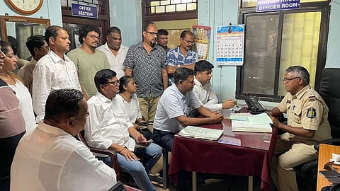 goa congress President Amit Patkar detained 