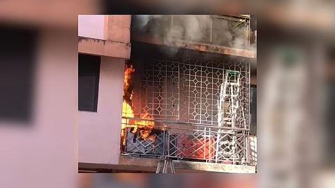 Fire In Goa